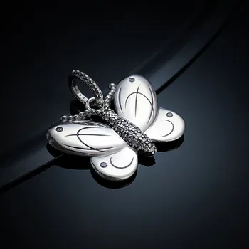 

Authentic 925 Sterling Silver Charm New Butterfly Innovative Flying Pendant Fit Pandora Women Bracelet & Necklace Diy Jewelry