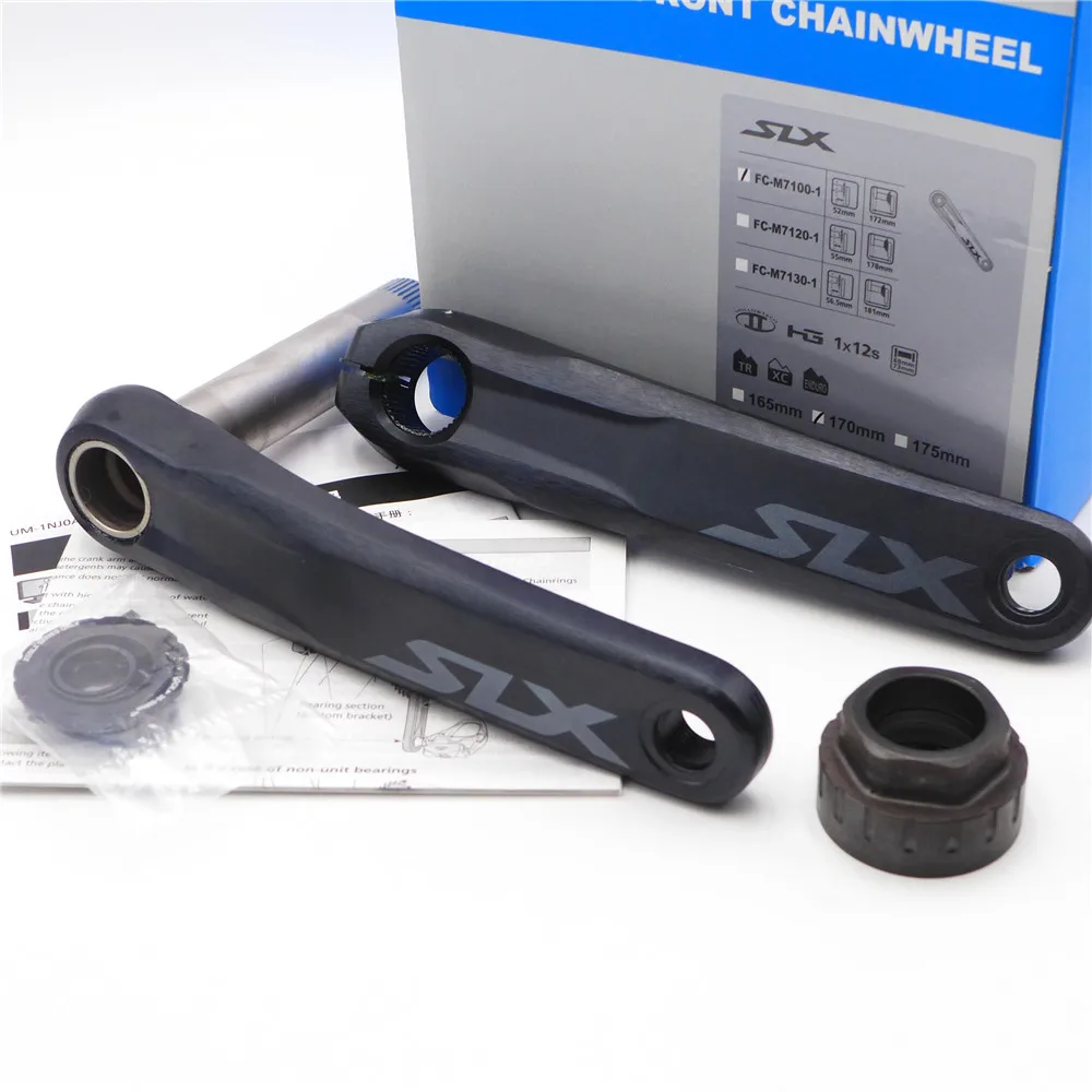 SLX FC M7100 M7120 M7130 диаметра окружности болтов (12 S MTB велосипед Звездочка 165 мм 170 175