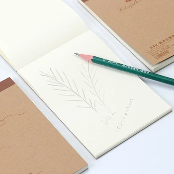 

1PC Sketchbook Drawing Painting Graffiti Small Soft Cover Blank Paper Notebook Memo Pad School Office Pads Stationery