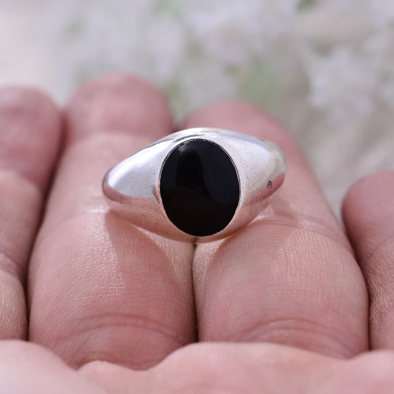 Original Jewelry 30% Silver Plated Fashion Black Resin