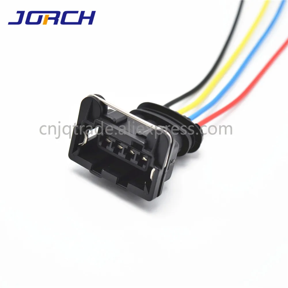 1pcs 2/3/4 Pin AMP Waterproof Fuel Injector plug Wiring