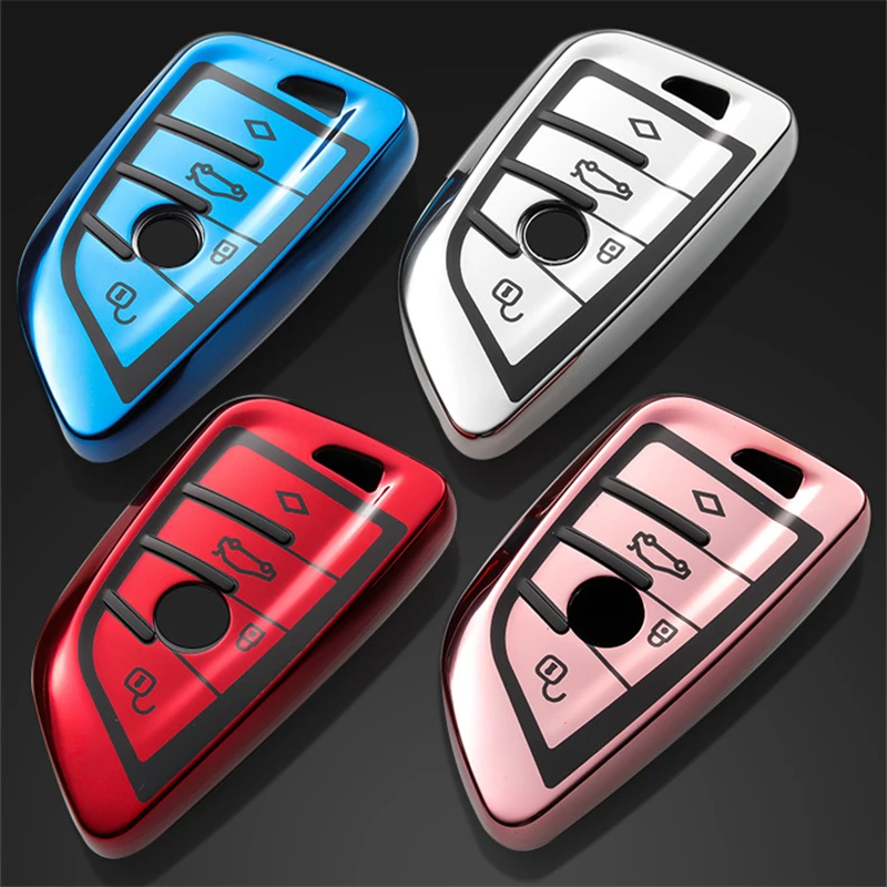 

Car Key Cover Protection 2020 TPU For BMW Series1 2 5 7 X1 X3 X5 X6 E53 E70 E39 F15 F16 F10 F30 G30 Protection Key Covers