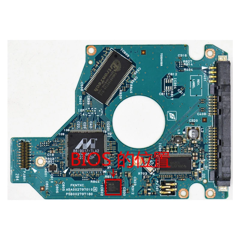 Контроллер для жесткого диска G0027970 Toshiba 2 5 дюйма SATA hdd восстановление данных