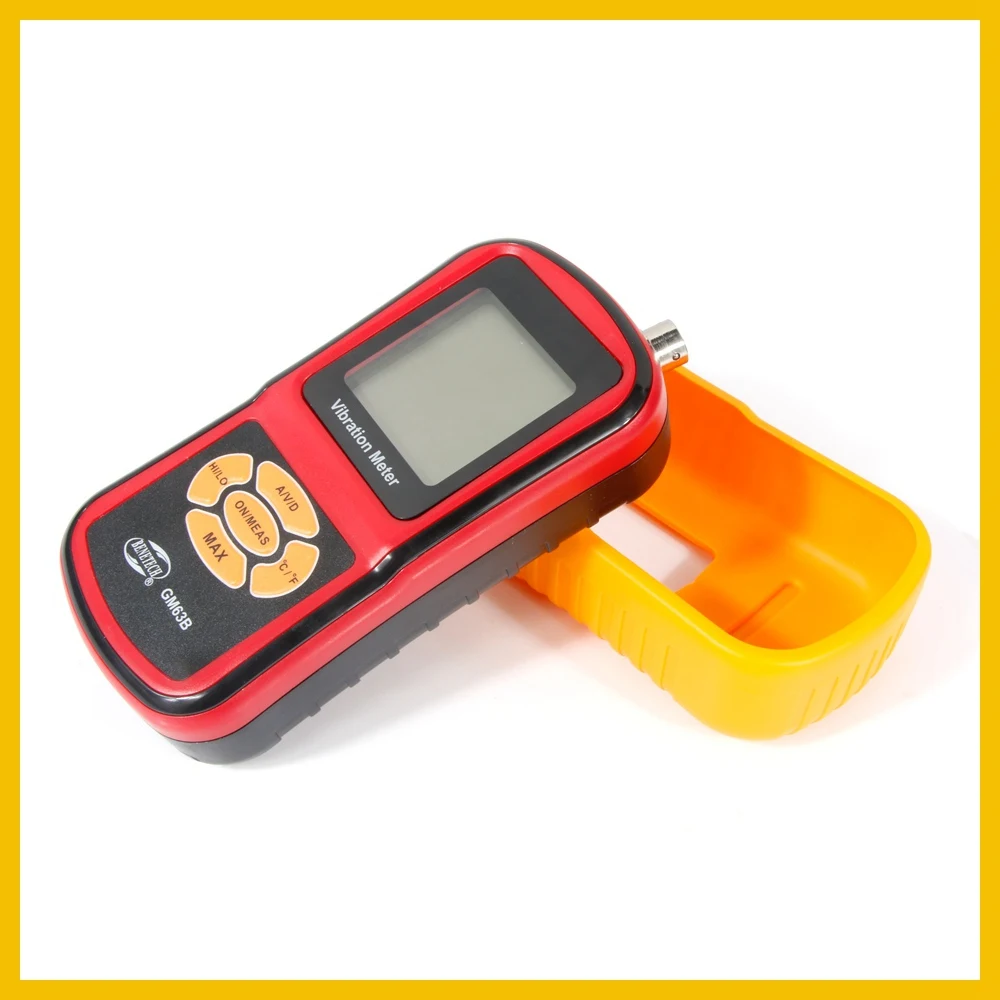 BENETECH  Digital Vibration Meter  hand held vibration monitoring equipment Visually display measurement value  GM63B-BENETECH 3