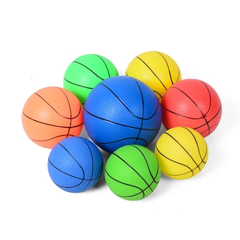 

Kids Inflatable Basketball Football Baby Mini Beach Pool Rubber Ball Children Hand Wrist Exercise Toy Kindergarten Outdoor Sport