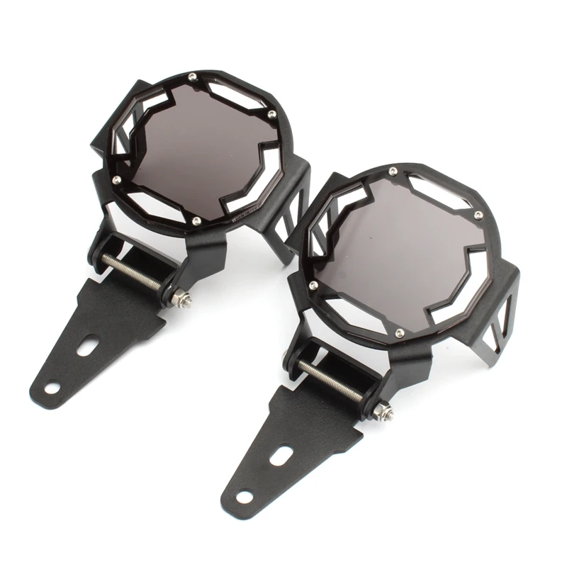 for R1200GS F800GS R1250GS F850GS F750GS ADV Motorcycle Flipable Fog Light Protector Guard Lamp Cover Black+Gray | Автомобили и