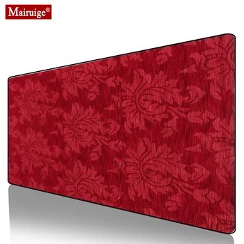 

Vintage Persian Rug Red Mouse Pad XXL Gamer Desk Mat Padmouse Large Keyboard Pad Computer PC Gaming MousePad 90x40cm/70x30cm