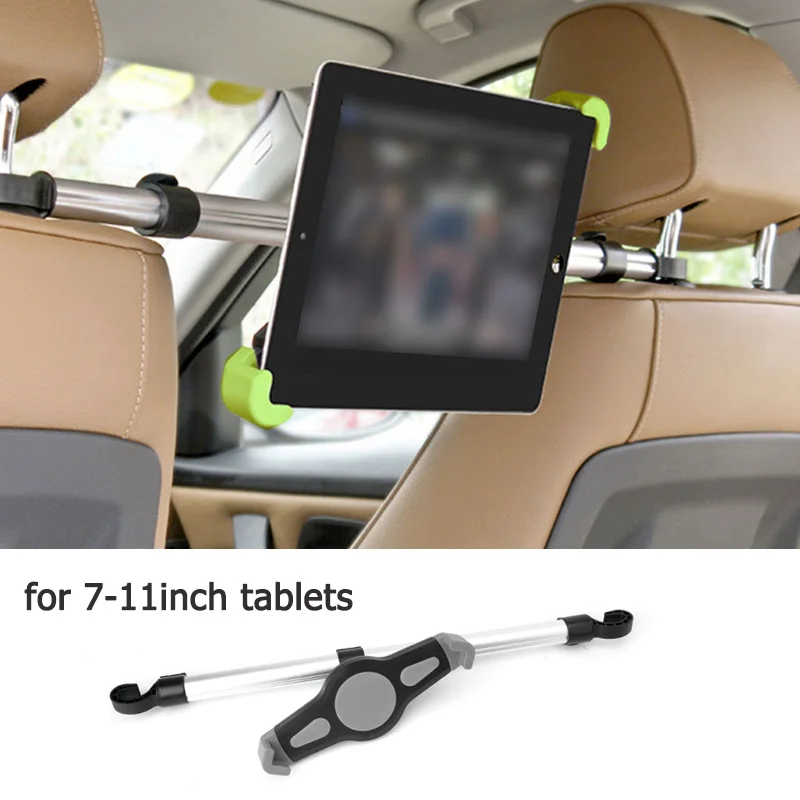 

Universal Tablet Stands Aluminum Alloy Car Back Seat Mount Stand Holder For Tablet 7-11inch drosphipping