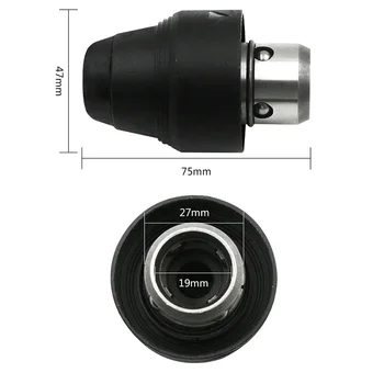 

Professional Keyless Drill Chuck With SDS Adaptor Hardware Tool For GBH2-26DFR GBH 2-26 DFR GBH2-26 GBH 4-32 DFR GBH3-28