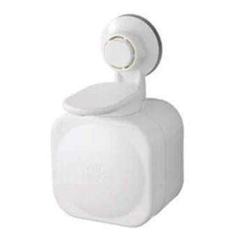 

Suction Cup Soap Dispenser Wall Mounted ABS Waterproof Hands-Free Soap Box for Bathroom Home