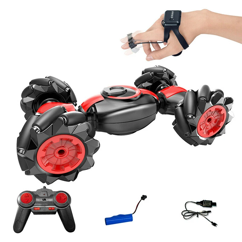 

Christmas Stunt RC Car Gesture Control Double Sided Twisting Vehicle Drift Driving Toy Gifts High Quality