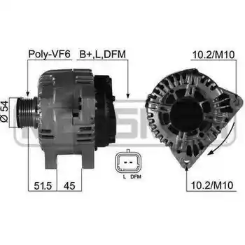

9665617780 ALTERNATOR CITROEN BERLINGO