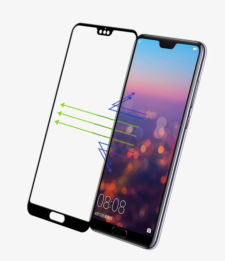 Tobocloo для Huawei P20 Lite закаленное стекло 2.5D полное покрытие Защитная пленка экрана Pro P