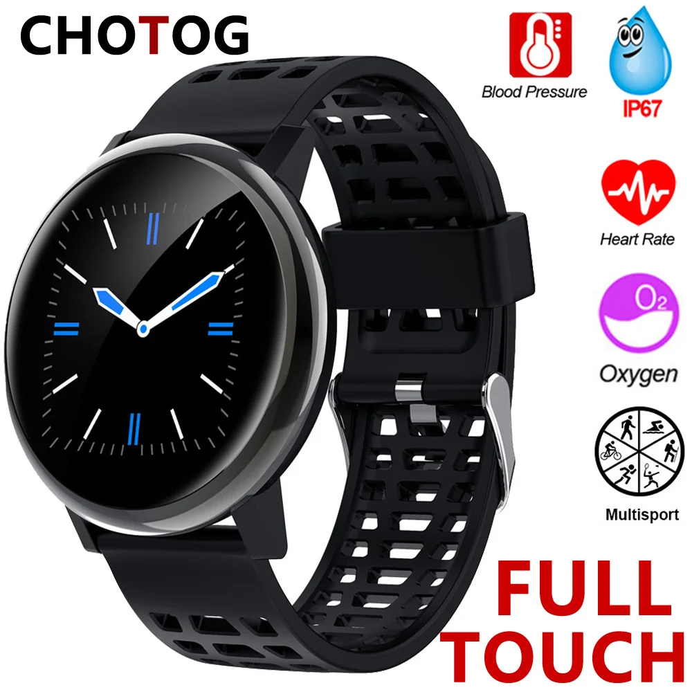 

Smart Watch Men 1.3'' Full Touch Screen Fitness Tracker Ip67 Waterproof Blood Pressure Heart Rate Monitor Watch Smartwatch Women