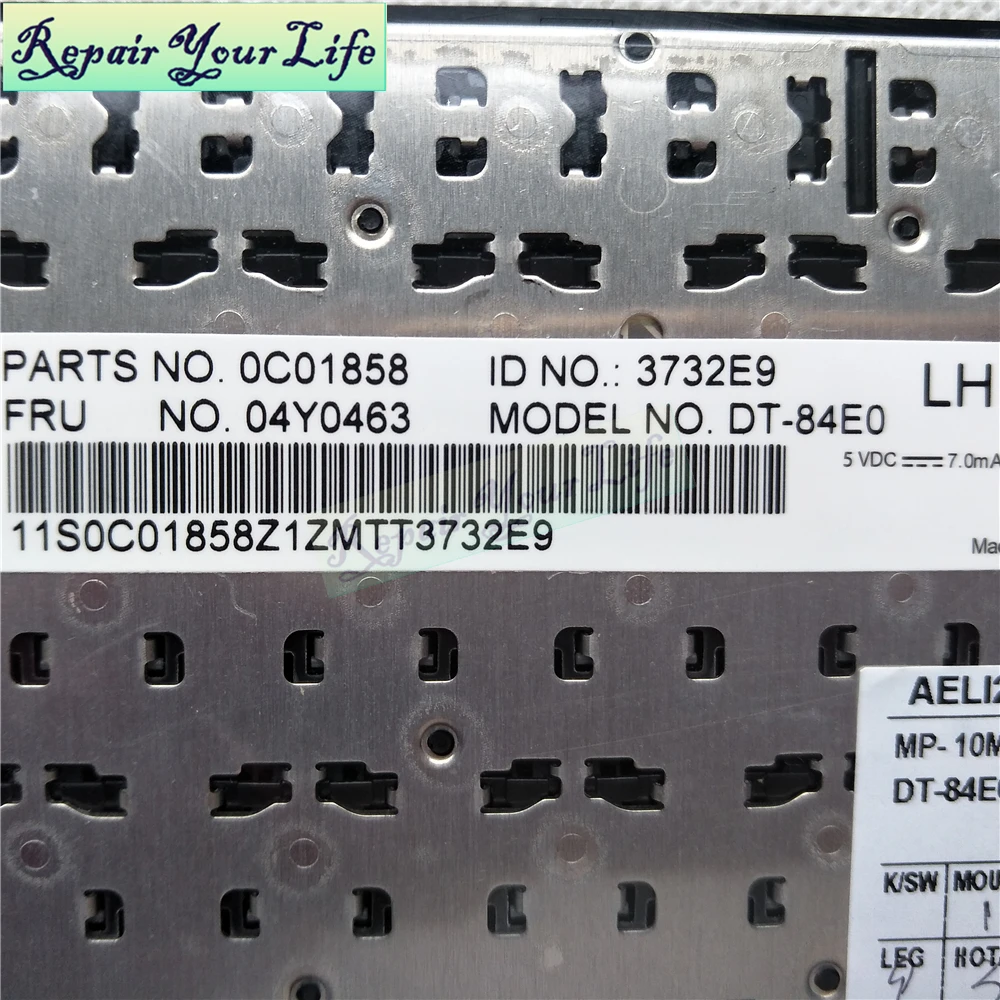 Teclado do Portátil para Lenovo es de sp Espanhol Thinkpad X140e E220s E11 E12 E125 S220 X131 E120 0c01858 04y0463 X131e X121e X130e - Imagem 5