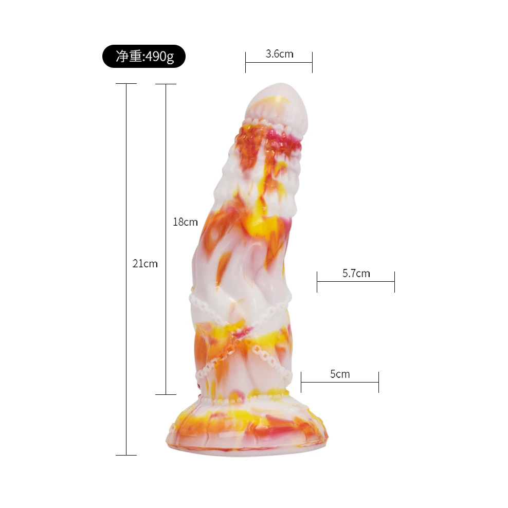 FAAK Silicone Animal Dildo Horse Dog Penis Multi Color Large Anal Plug With Sucker Fantasy Dragon Sex Toys For Women Men Distributors H24e6e49ced194db4902ea118f29a2e5cS