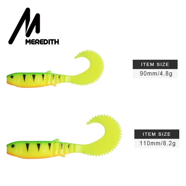 MEREDITH Cannibal Curved – Sirppipyrstöinen kalajigi 90mm ja 110mm