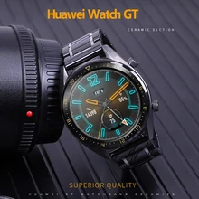 

Huawei watch GT 2 strap for Samsung Galaxy watch 46mm strap Bracelet S 3 46 22 mm GT2 Ceramic 22mm watch band Gear S3 Frontier