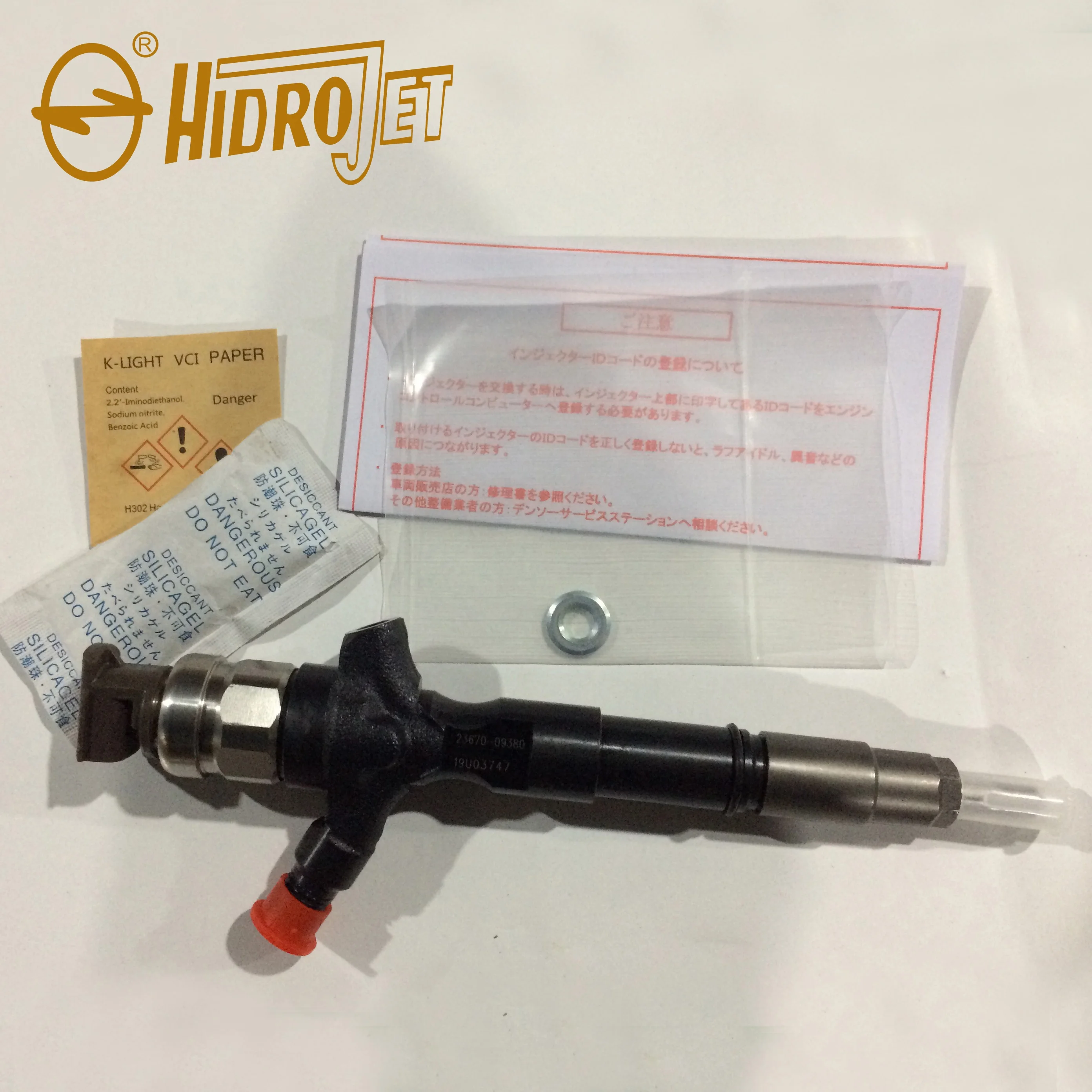 High quality engine parts 23670-09380 fuel injector for sale