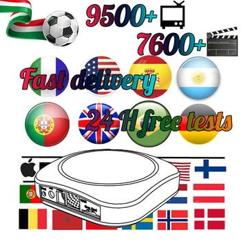 

IPTV android tv box Europe italain polish Germany Arabic code sports channel no app include