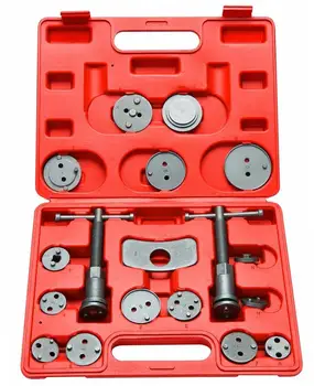 

18PC Car Disc Brake Caliper Wind Back Piston Compressor Removal Tool Kit Brake Repair Tool Set AT2143