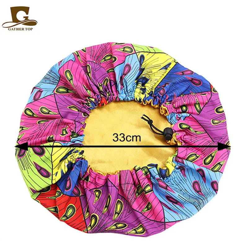 New Extra Large Sleep Cap African Print fabric Ankara hair bonnet Satin Lined sleep cap Night Sleep Hat Ladies Turban