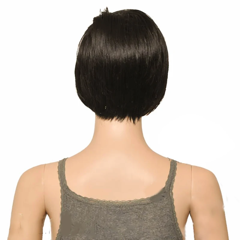 HAIRJOY синтетический парик для волос короткая бритва с длинной стороной взрыва 9 цветов