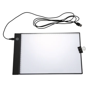 

A4A Separate Type Animation Linyi Board Drawing Board LED Transparent Writing Board Through Writing Desk Sending Scales and Clip