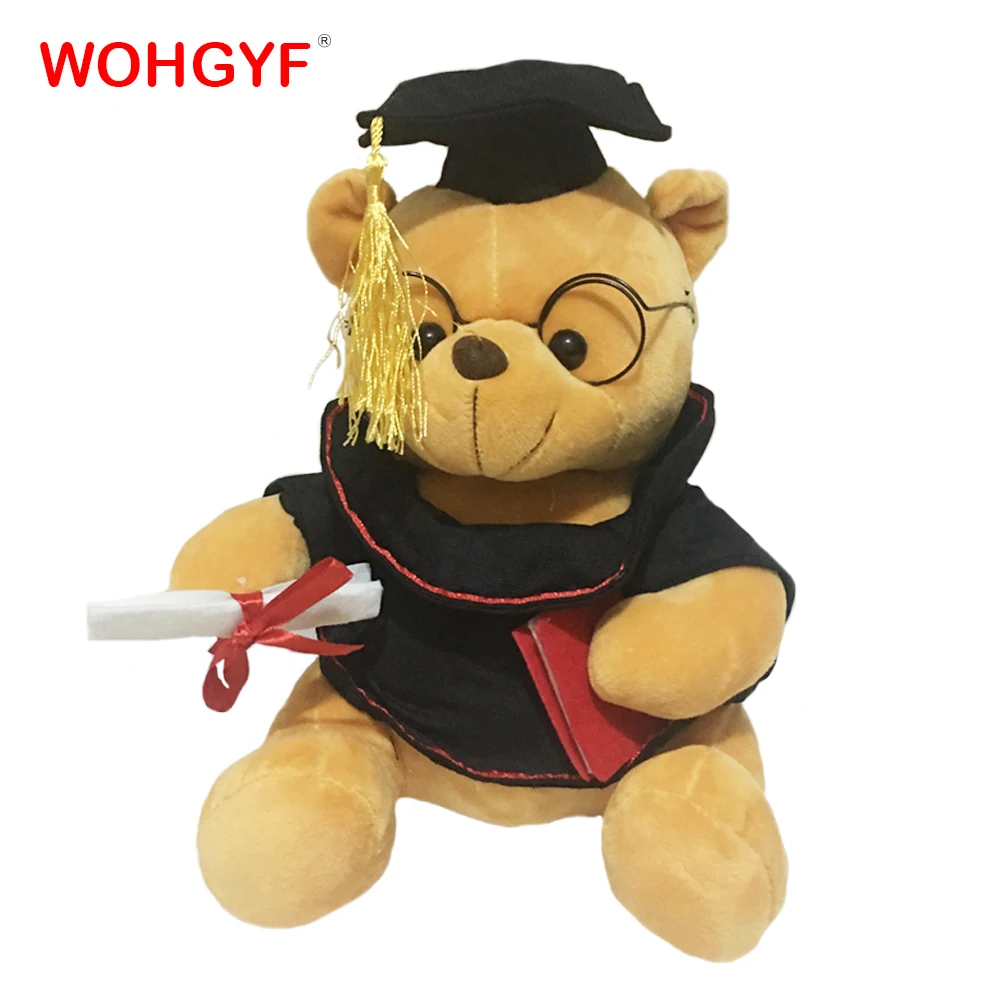 graduation plush animals