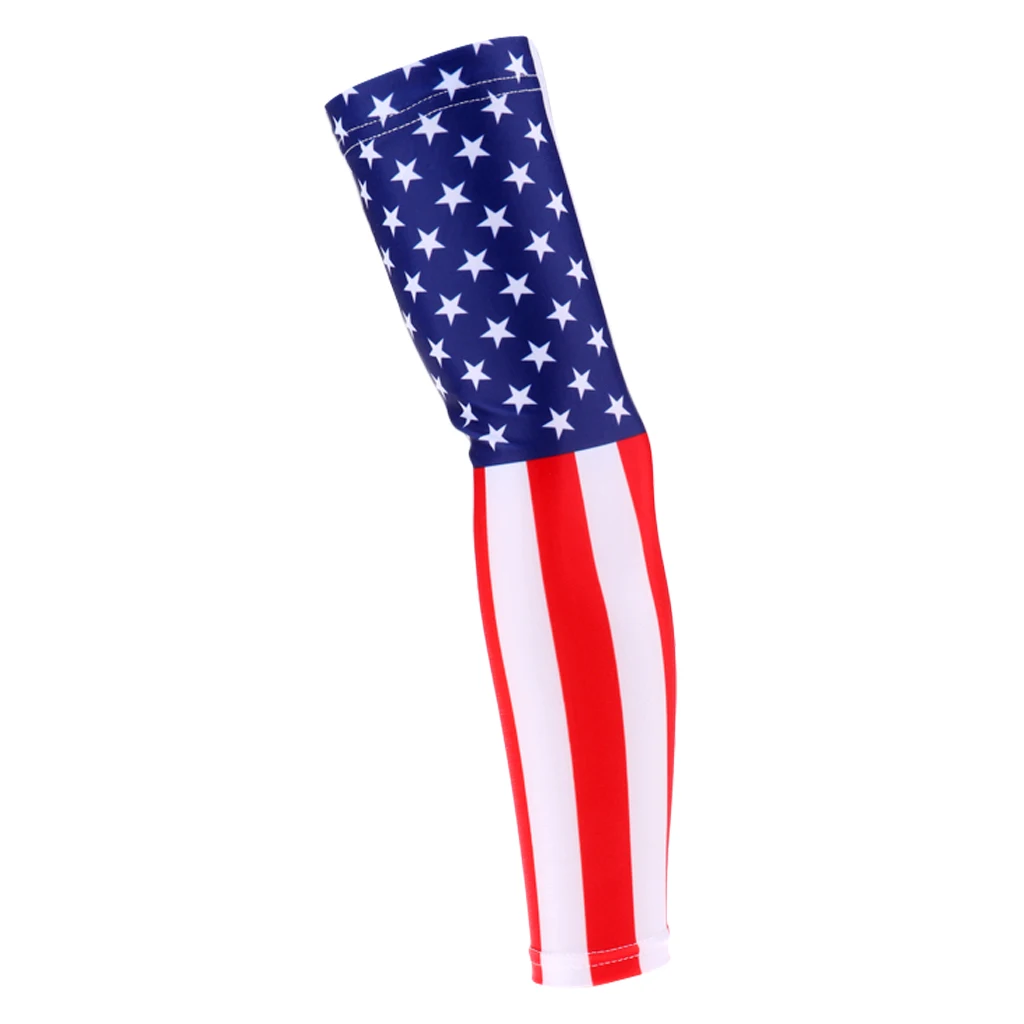 1 piece sports arm sleeve Men Women Adult Kids Non-Slip Cooling for All Sports Basketball Baseball Football Golf Cycling 