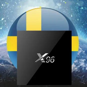 

X96 2G16G Android TV BOX support Europe/Sweden/French/Germany/Italy/XXX/USA/UK set top box