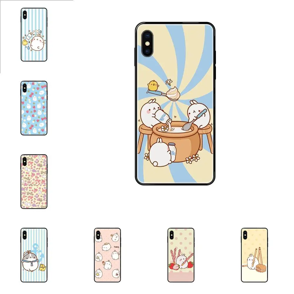 On Sale For Apple iPhone 11 12 Pro X XR XS MAX 5 5S 5C SE 6 6S 7 8 Plus Cute Molang Pop Plastic On Sale For Apple iPhone 11 12 Pro X XR XS MAX 5 5S 5C SE 6 6S 7 8 Plus Cute Molang Pop Plastic