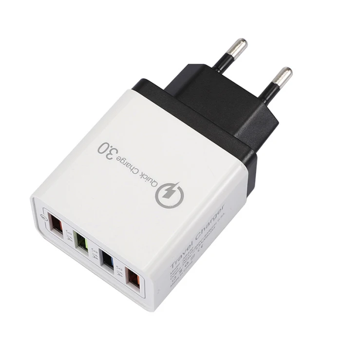 Usb-хаб QC 3,0 Быстрая зарядка настенное зарядное устройство 4 порта адаптеры питания ND998