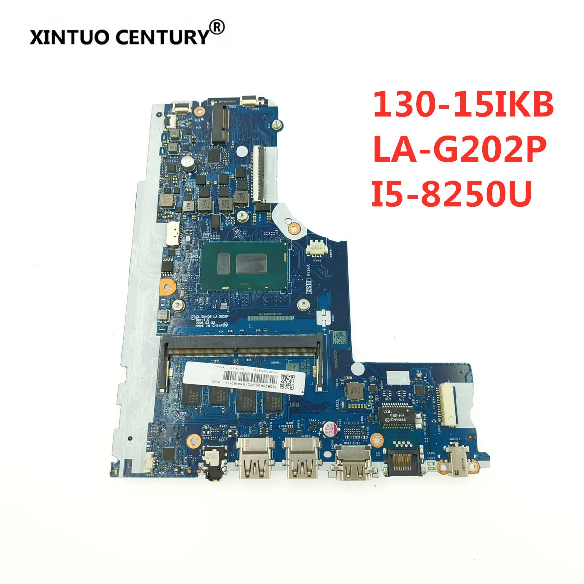 Для Lenovo Ideapad 130-15IKB Материнская плата ноутбука 5B20R34397 DLID4/D5 LA-G202P W/ SR3LA I5-8250U 4G RAM | Материнские платы -1005001678902821