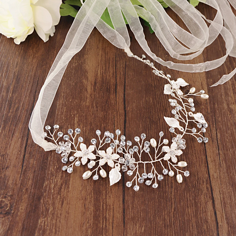 ivory organza BUFEI SH236-S, свадебный пояс для женщин, роскошные стразы для свадебного пояса, Серебряный женский пояс, сплав, Цветочный Пояс для свадебного платья - Цвет: ivory organza