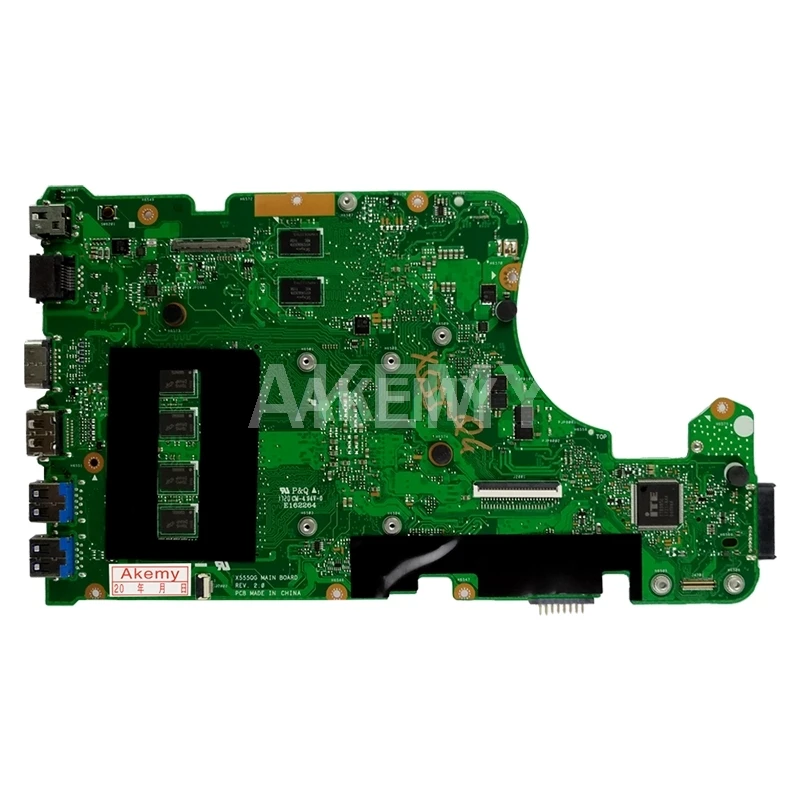 Для For Asus X555QG X555Q X555B X555BP материнская плата для ноутбука A12 9700 CPU 8 Гб RAM REV.2.0 с 2