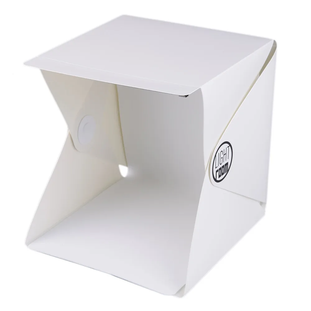 22.6cm x 23cm x 24cm Portable Mini Photo Studio Box Photography Backdrop built-in Light Photo Box Wholesale Drop Shipping