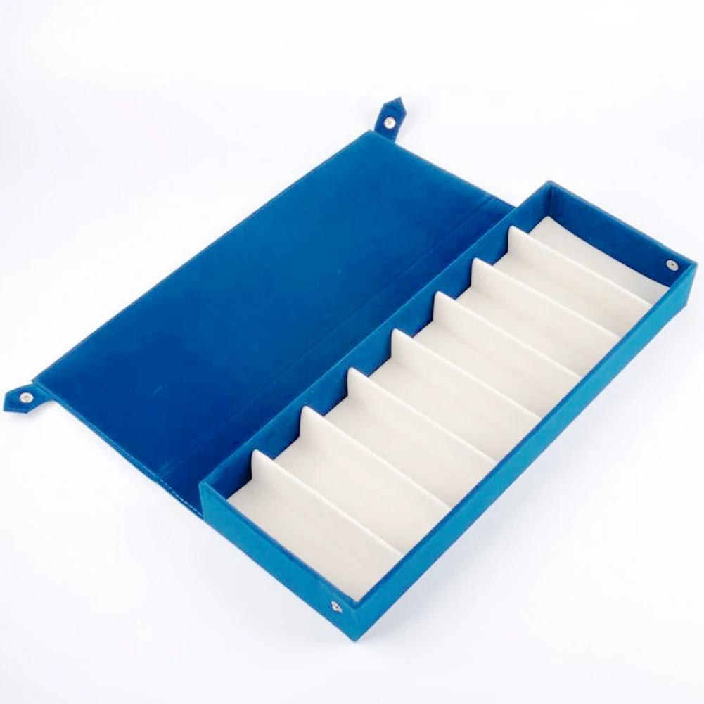 

8 Grids Portable Sunglass Box Jewelry Organizer Tidy Tool Multipurpose Large Artificial Suede Lockable Storage Case Tray Display