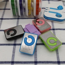 Новая большая рекламная акция, зеркальный портативный MP3 плеер, мини MP3-плеер с зажимом, водонепроницаемый спортивный MP3 музыкальный плеер walkman lettore mp3