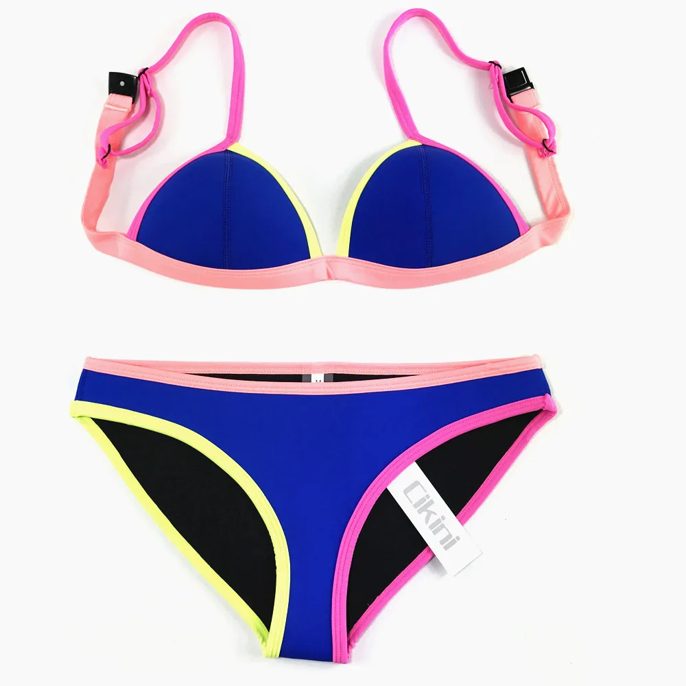 

2018 New Style Bathing Suit Amazon Hot Selling WOMEN'S Swimsuit Sexy Neoprene Bikini