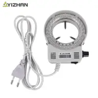 Microscope LED Ring Light Illuminator Lamp For  Microscope Excellent Circle Light Industrial microscope camera light source 1
