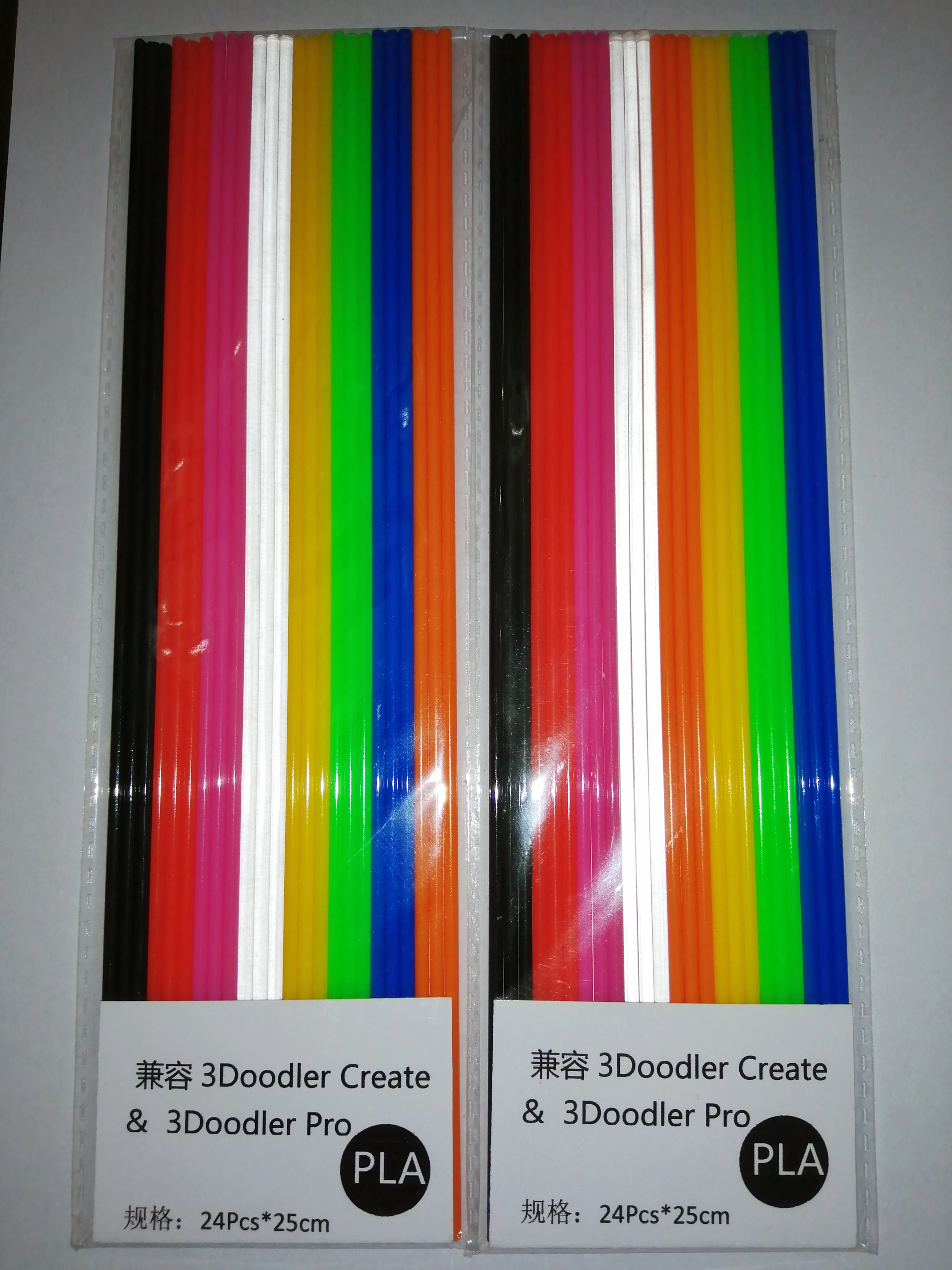 Лидер продаж PLA 3 0 мм прямой 25 см/шт. совместим с Doodler создает + и Pro - Цена: 1 486,06 - 3 708,08 руб.