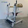 Diasbled Patient Transfer Lift Wheelchair With Toilet Commode Adjustable Bath Chair 6