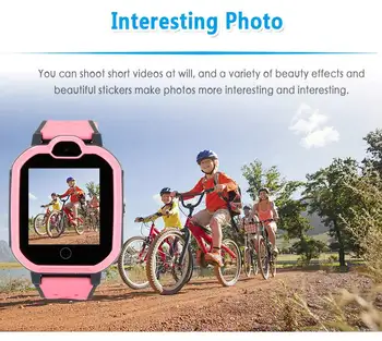 

Anti Lost Child GPS Tracker SOS Smart Positioning Monitoring Phone Kids GPS Watch Baby Compatible IOS/android 2/3/4G network