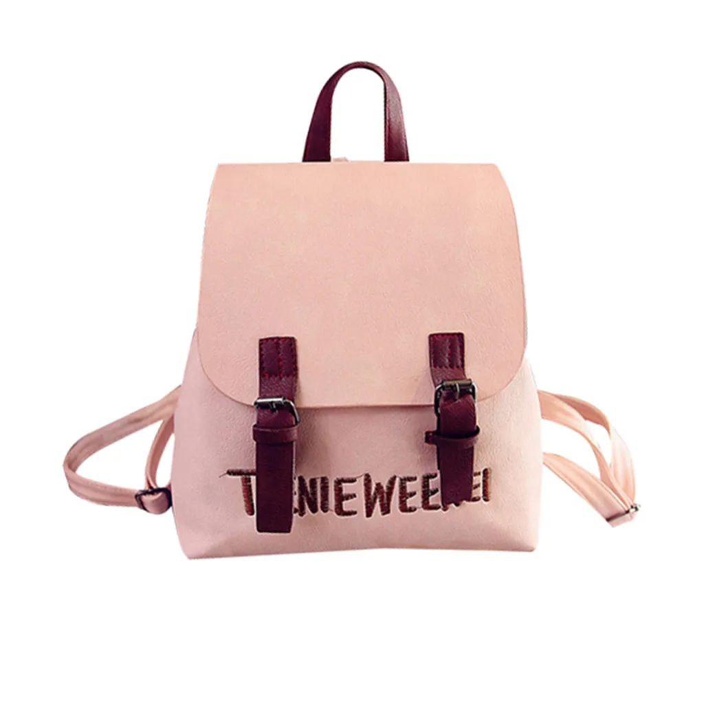

Women Backpacks 2020 New Designer Fashion Solid Zipper Leather Backpack Multi-Function Small Bags Mochila Mujer #Zer
