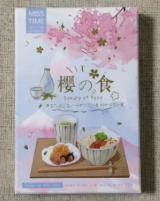 

52mmx80mm flower food paper lomo card(1pack=28pieces)