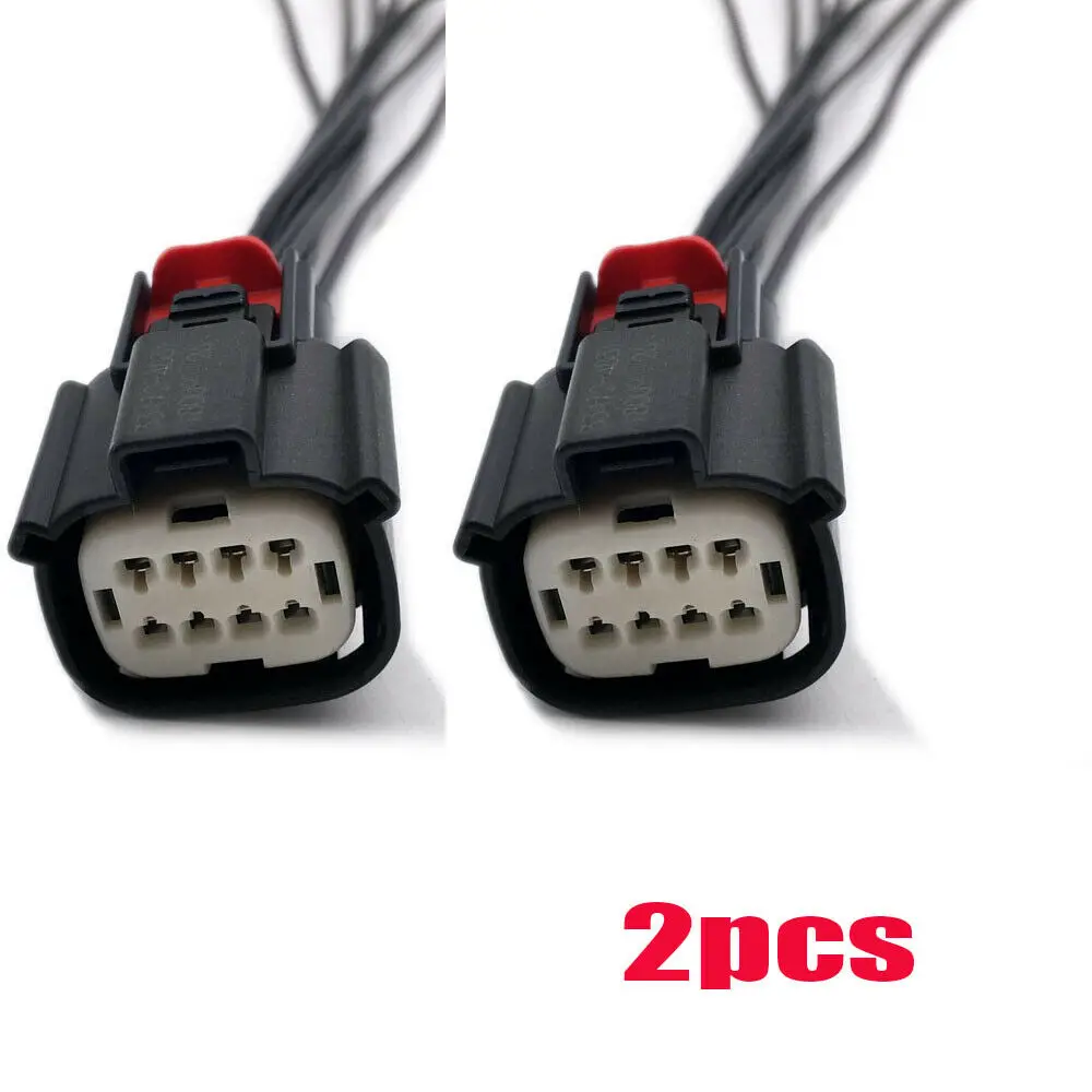 2pcs Xenon Hid Led Headlight Connector Pigtail Plug For 201618