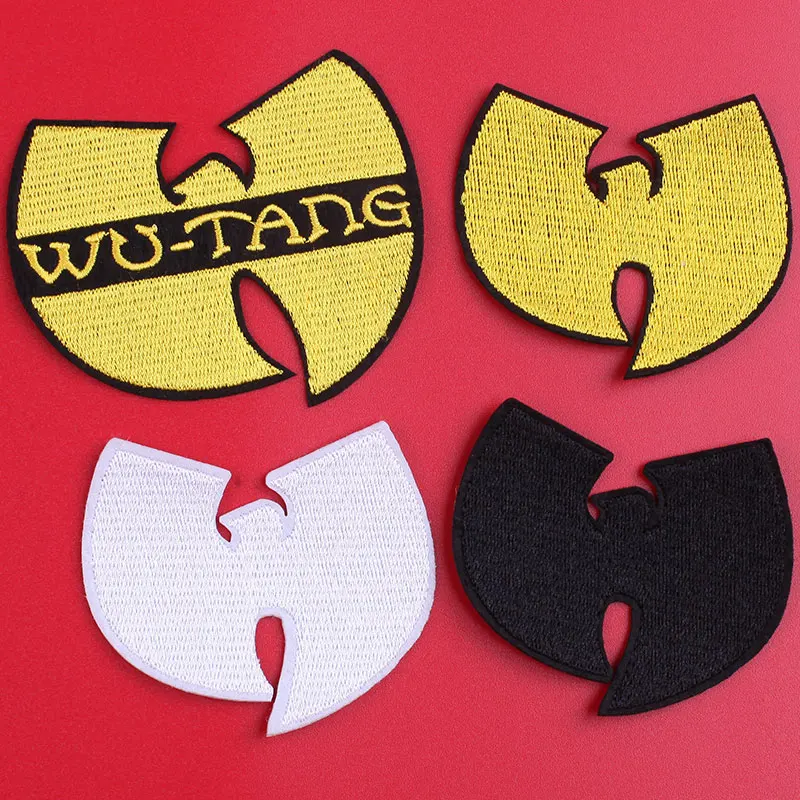 2021 WU TANG Clan термоклейкие нашивки с вышивкой для мужской одежды Wu-tang Рок Хип-хоп