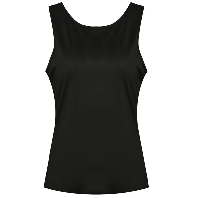 Negra - Camiseta espalda abierta