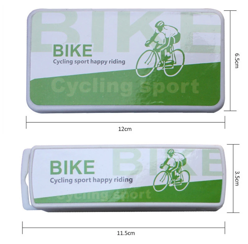 Juego de herramientas de reparación de neumáticos de bicicleta, Mini Kit portátil de parches autoadhesivos sin pegamento para de montaña, coche eléctrico y carretera, 1 Juego|Herramientas de reparación de -